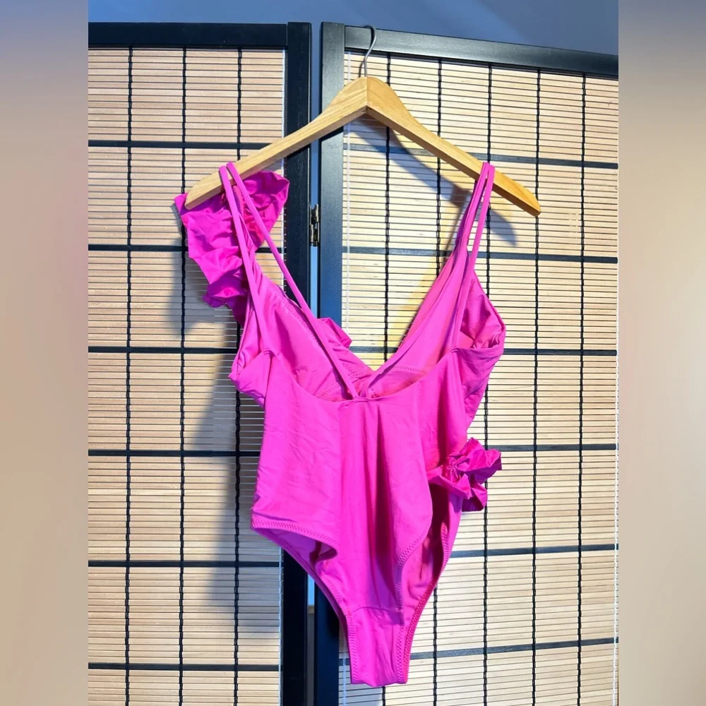 Zara Ruffled Swimsuit  (Small) - Picture 2 of 4